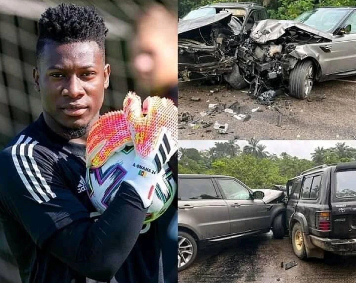 André Onana Selamat dari Kecelakaan Maut di Turki, Mobil Rp2 Miliar Ringsek