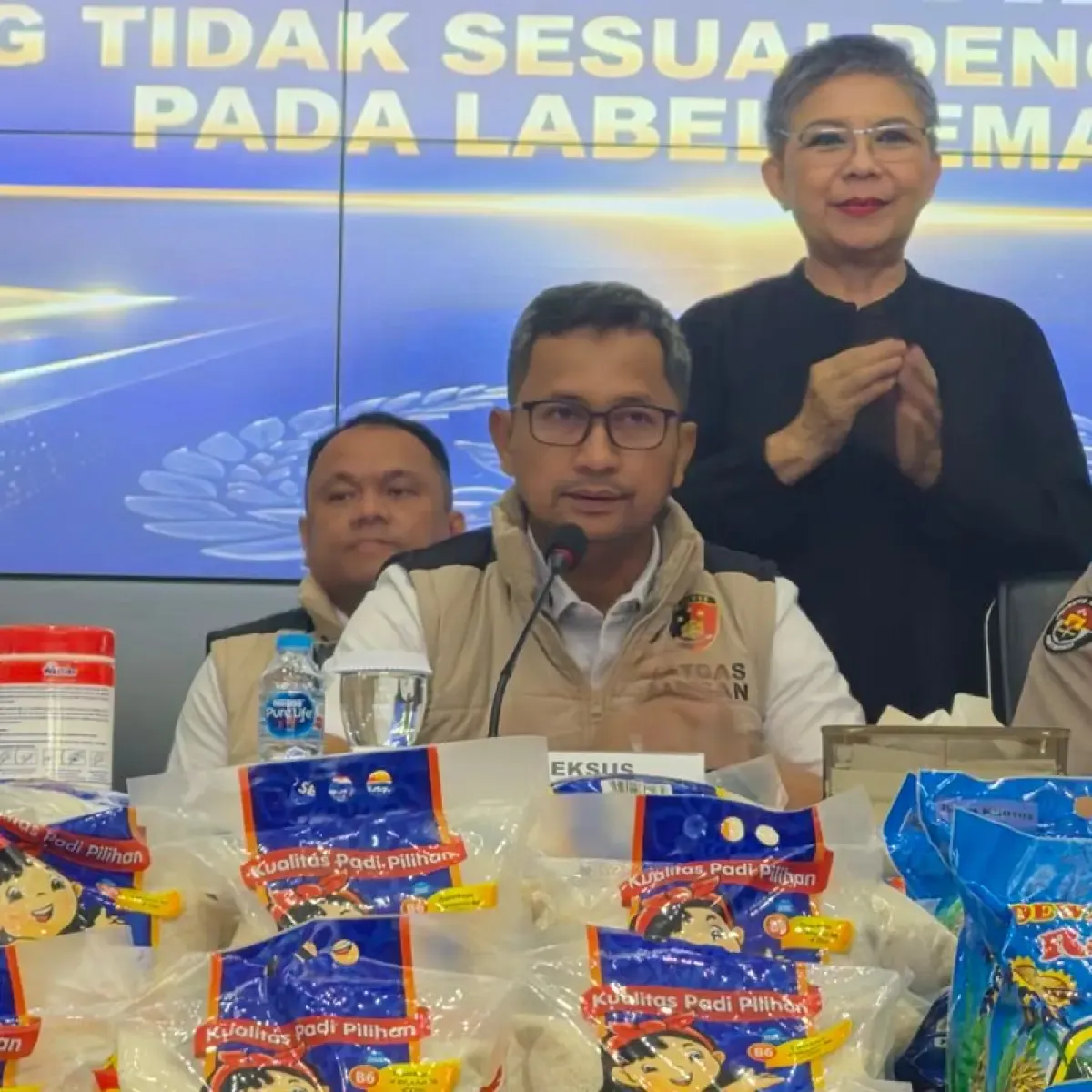 Bareskrim Sita 1.193 Kemasan Beras Fortifikasi Diduga Palsu, Polri Periksa 12 Saksi