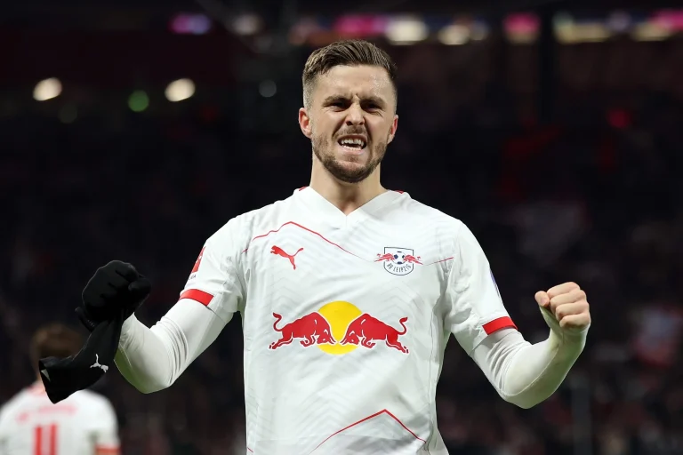 Baumgartner Jadi Penyelamat! RB Leipzig Selamat dari Kejutan Rot-Weiss Essen di DFB-Pokal
