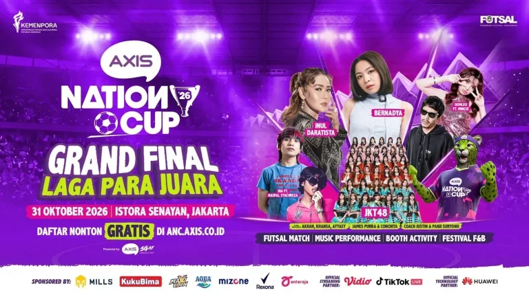 Bernadya JKT48 hingga Inul Daratista Siap Meriahkan Grand Final AXIS Nation Cup 2026 di Istora Senayan