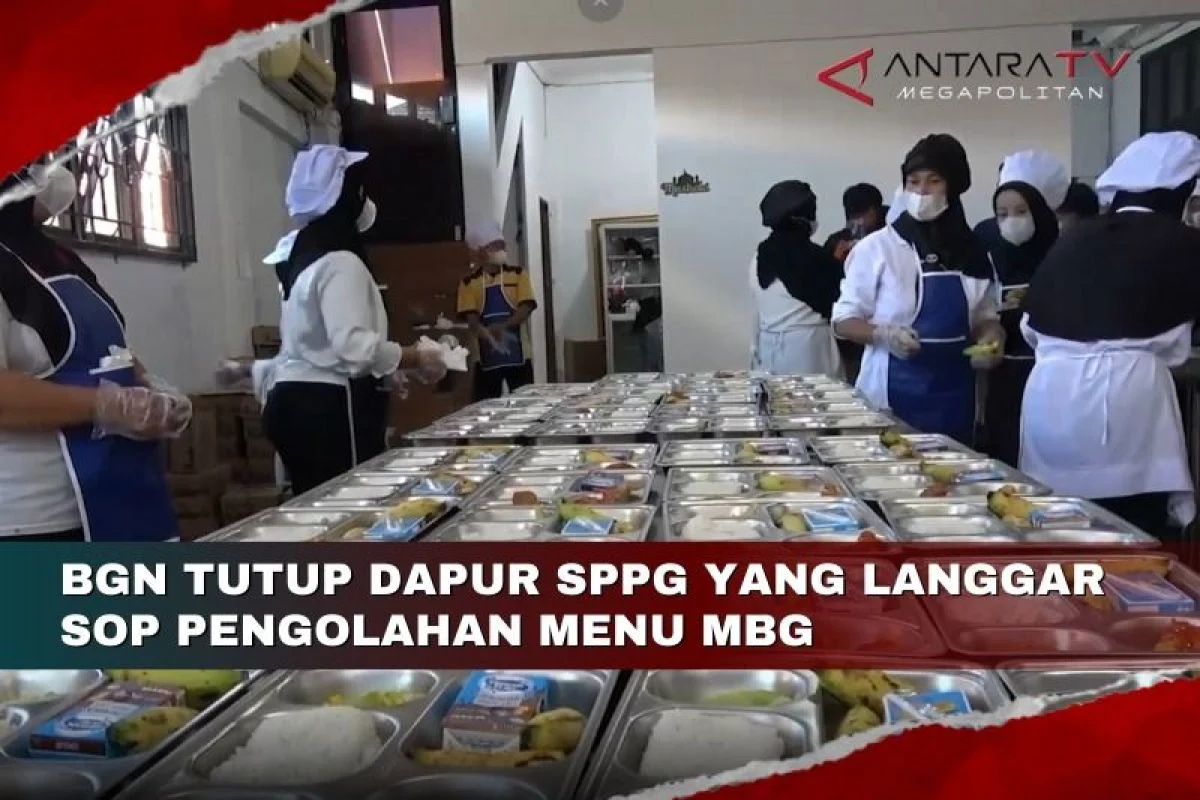 BGN Resmikan 87 Dapur MBG di Riau, 13 SPPG Masih Disuspend