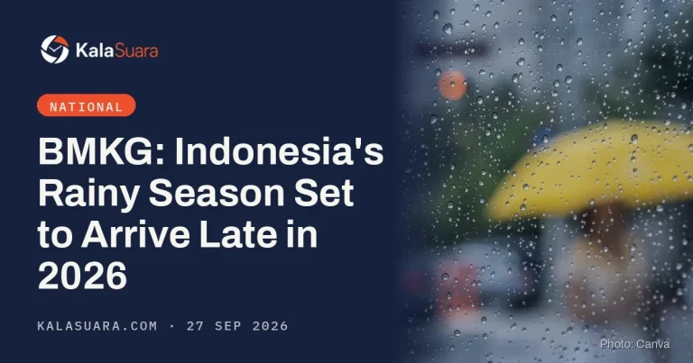 BMKG Peringatkan Puncak Musim Hujan 2026 Baru Datang Desember, El Nino Super Kuat Jadi Biang Keroknya