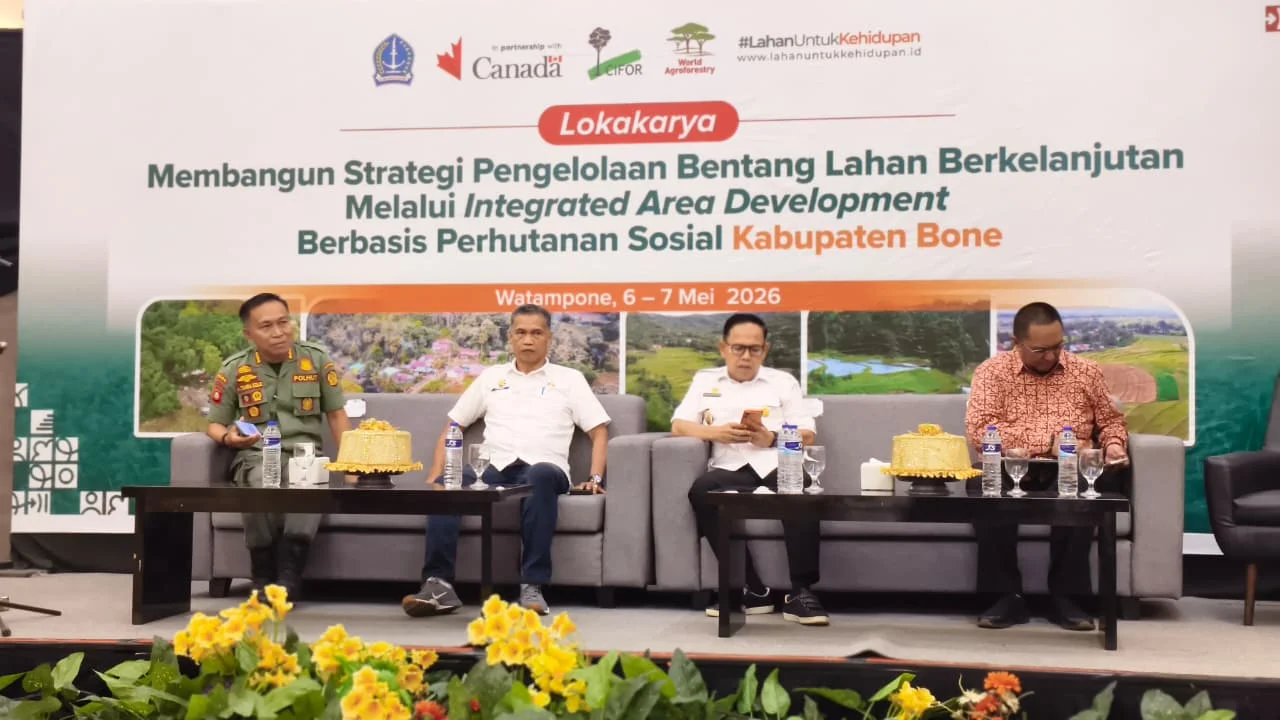 Bupati Bone Buka Rakor Penataan Kawasan Hutan, Dorong Kepastian Lahan dan Kesejahteraan Masyarakat