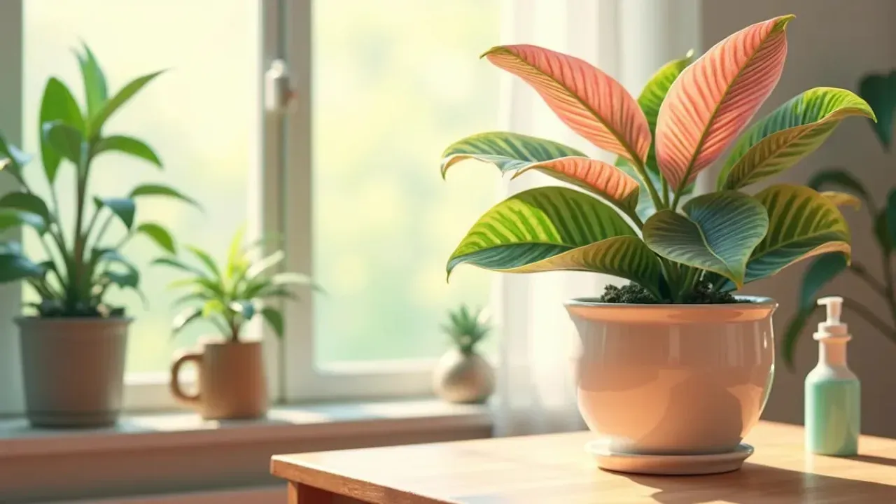 Cara Merawat Aglonema di Dalam Ruangan agar Daun Tetap Cantik dan Tumbuh Subur