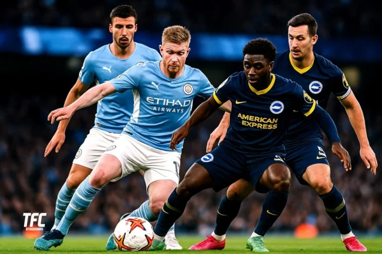 City vs Brighton: Drama Adu Penalti di Etihad, Manchester City Selamat dari Kejutan Piala Liga