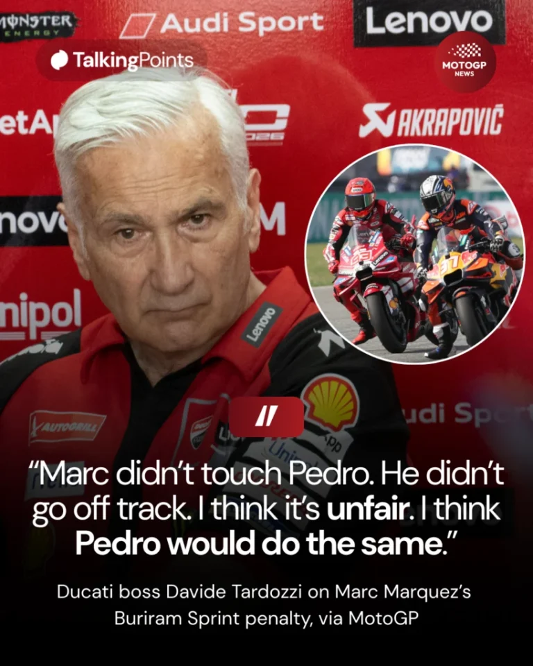 Davide Tardozzi Peringatkan Marc Marquez Belum di Puncak, Gelar MotoGP 2026 Masih Terbuka Lebar