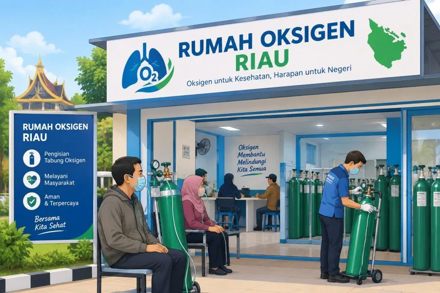 Dinkes Riau Siapkan Rumah Oksigen untuk Korban Asap, Antisipasi Lonjakan Penderita ISPA