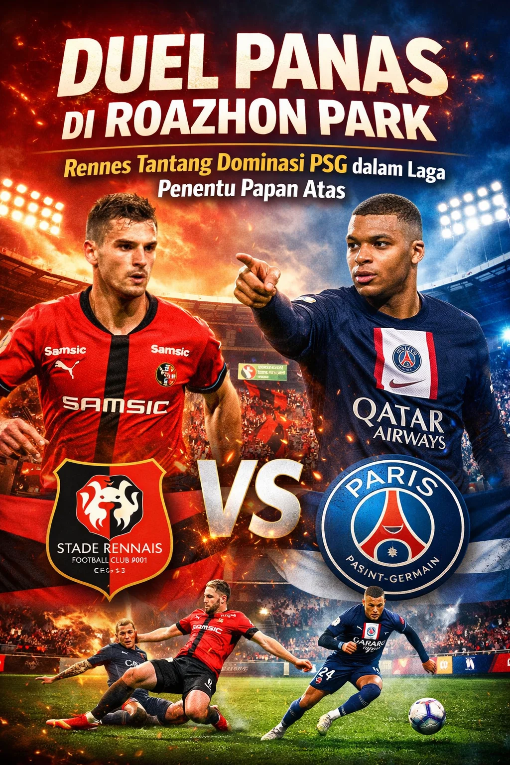 Drama Dua Benua: Dari 'Nice vs' Rennes hingga Badai Phillips di Eden Park