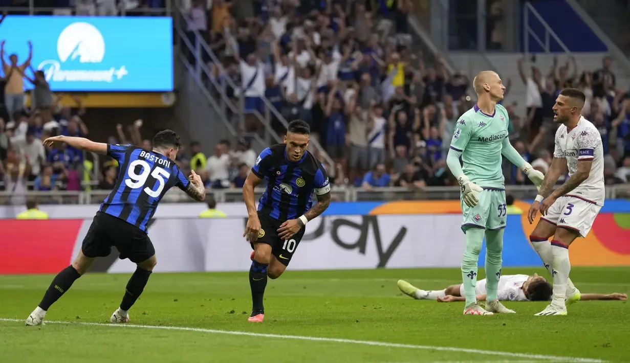 Dramatis! Intermilan Comeback di Injury Time, Bobol Fiorentina Dua Kali dan Kudeta Puncak Klasemen