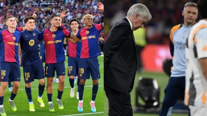 El Clasico Memanas: Barcelona Incar Rekor, Real Madrid Kehilangan Courtois di Momen Krusial