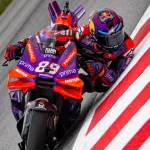 FP1 MotoGP Malaysia: Marc Marquez Melibas Lawan, Jorge Martin Tercecer di Posisi 20