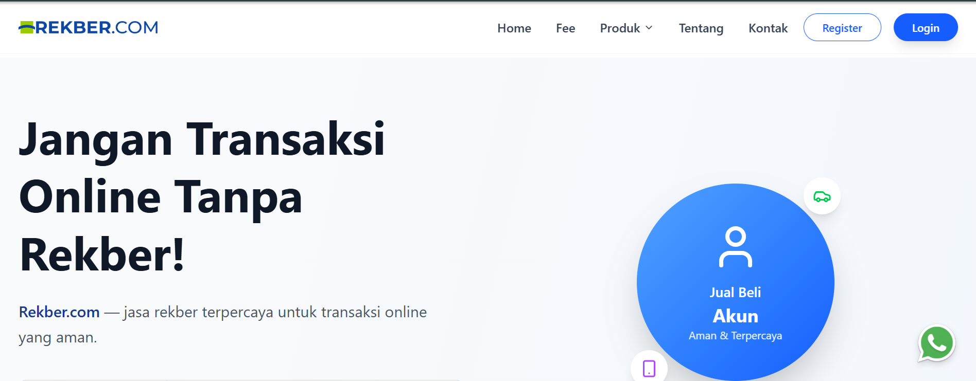 Kemanan Bertransaksi Online Menggunakan Rekber
