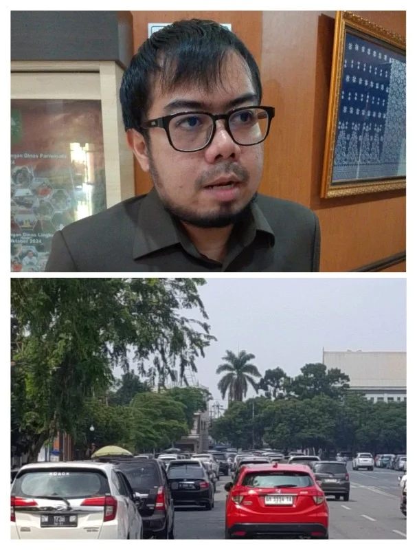Ginda Burnama Minta Parkir di Jalan Sultan Syarif Kasim Ditertibkan, Soroti Parkir Berlapis Orang Tua Siswa