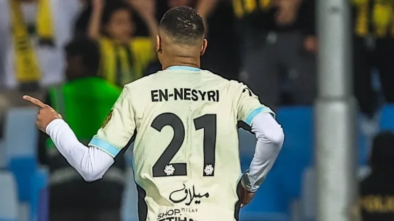 Gol Menit 90 En-Nesyri Selamatkan Al-Ittihad di Kandang Neftchi Fergana, Comeback Dramatis di Liga Champions Asia