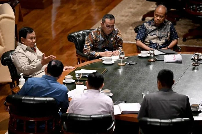 Gubernur URI Menghadap Prabowo di Hambalang, Lapor Perkembangan Peserta Didik dan Progres Kampus Baru