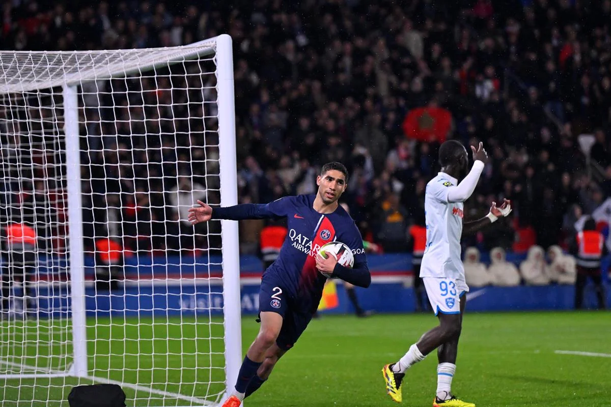 Hakimi Cetak Hat-trick Perdana, PSG Pesta Gol 5-1 di Kandang Le Havre dan Kuasai Puncak Klasemen