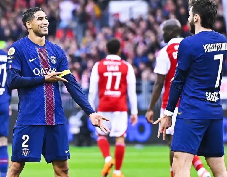 Hakimi Cs Pesta Gol, PSG Makin Tak Terbentur di Puncak Ligue 1