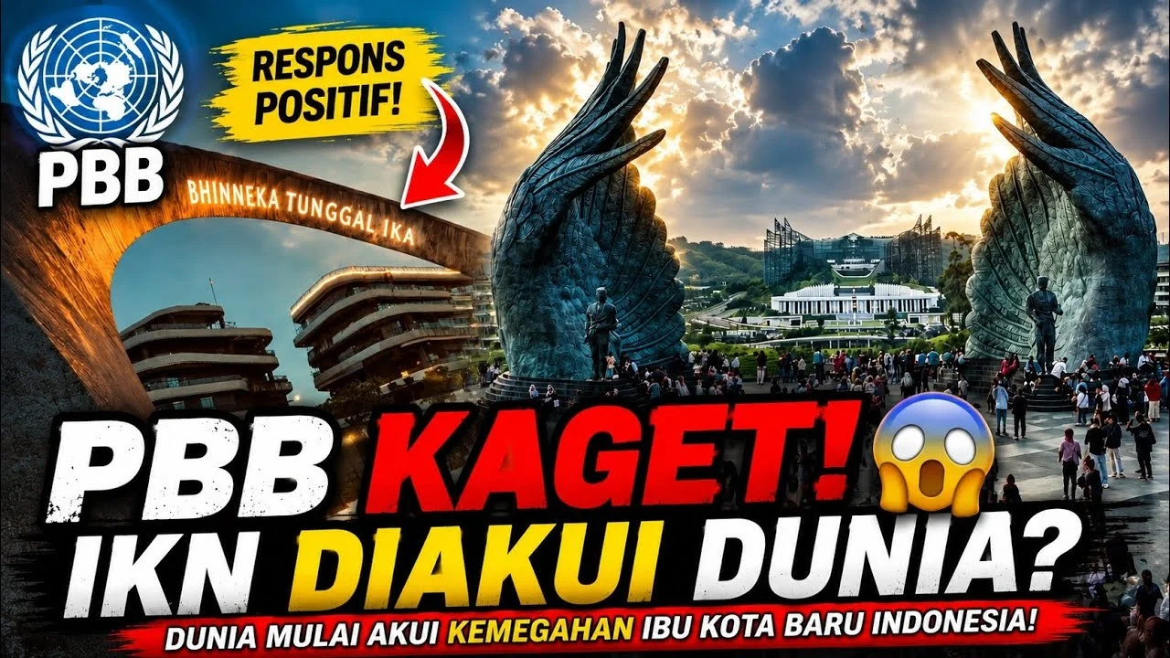 IKN Tancap Gas: KPBU Rp4 Triliun dan Sorotan Biru PBB, Sinyal Baru Ibu Kota Masa Depan