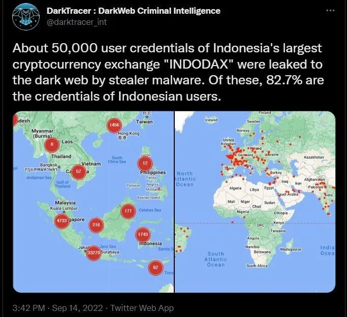 Indodax Kembali Diserang Siber, Transaksi Pengguna Mendadak Terhenti