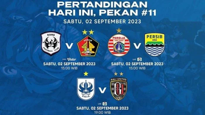 Jadwal Liga Indonesia Pekan Ini: Persib-Persija Jadi Magnet, Simak Lengkapnya
