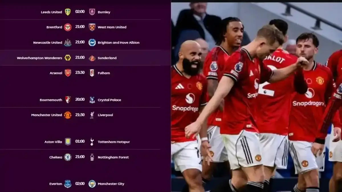 Jadwal Liga Inggris Pekan Ini: Arsenal Kejar Manchester City, Liverpool dan MU Siap Tempur Malam Ini