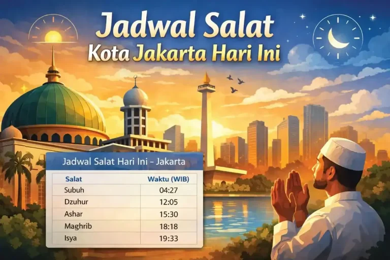 Jadwal Salat Hari Ini Jumat 23 Oktober 2026: Panduan Lengkap Waktu Ibadah di Jakarta, Bandung, Surabaya, hingga Denpasar