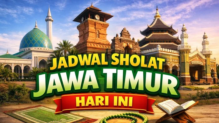 Jumat Hari Ini: Jadwal Sholat Jatim hingga Heboh Gugatan Ruben Onsu dan Kasus Cukai Djarum