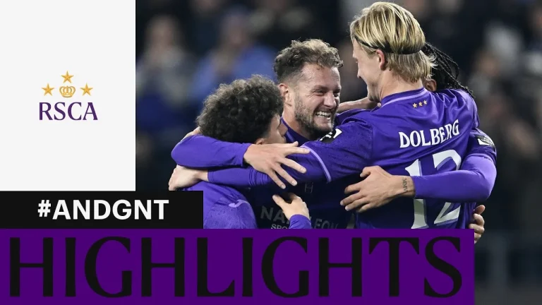 KAA Gent Pesta Gol, Anderlecht Kembali Terpuruk di Puncak Klasemen