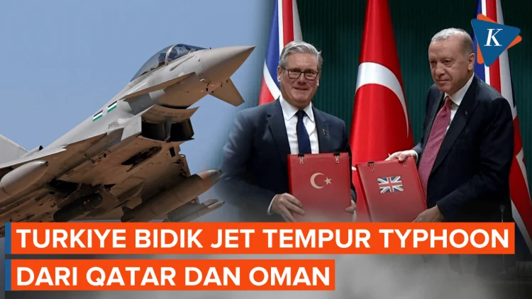 KAAN Belum Siap Tempur, Turki Kejar 24 Eurofighter dari Qatar dan Oman
