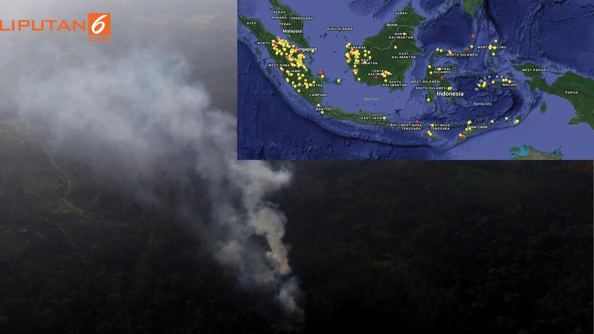 Kabut Asap Kepung Batam, PM2.5 Capai 110,7 µg/m³ dan Warga Diminta Waspada