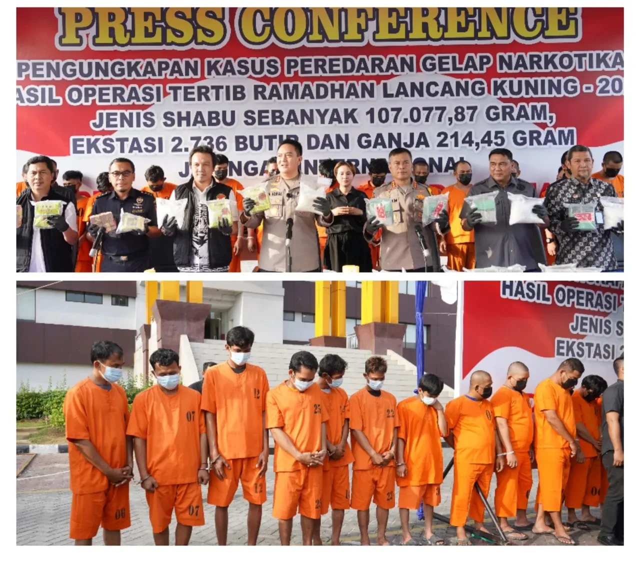 Kapolri Perintahkan Seluruh Kapolda Petakan Sarang Narkoba dan Sikat Bandar, Operasi Serentak di 38 Provinsi Berjalan