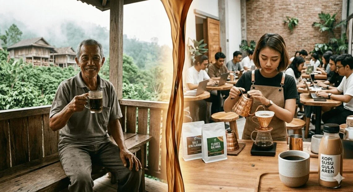 Kaum Tengah Mulai Tinggalkan Gengsi: Kopi Kafe Berganti Saset, Gaya Hidup Turun Demi Bertahan Hidup