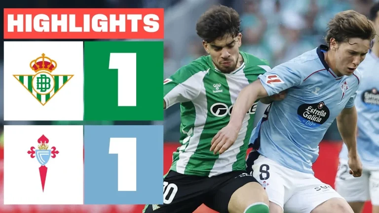 Klasemen Celta vs Real Betis Memanas, Betis Wajib Menang di Balaídos demi Amankan Papan Atas LaLiga