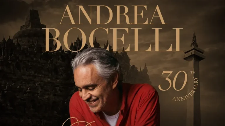Konser Andrea Bocelli di Borobudur dan Jakarta Tetap Digelar, Bawa Pesan Perdamaian untuk Dunia