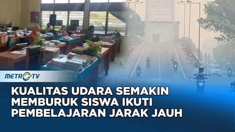 Kualitas Udara Pekanbaru Memburuk, Pembelajaran Jarak Jauh Kembali Diterapkan