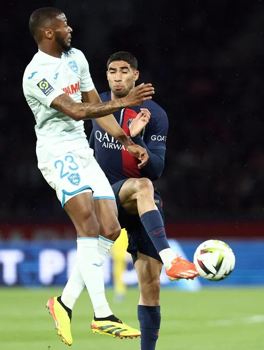 Le Havre vs PSG: Hakimi Cs Pesta Gol 5-1, Les Parisiens Makin Kokoh di Puncak