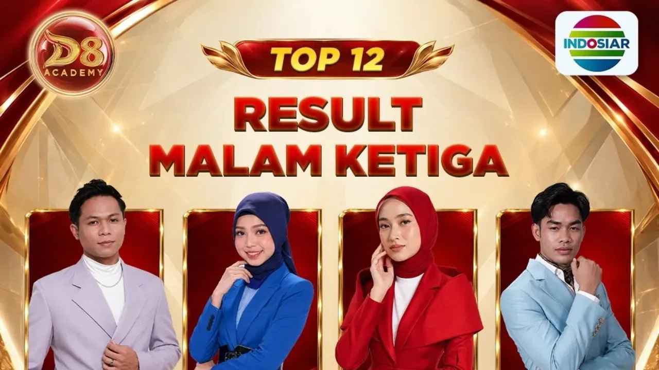 Live Streaming Dangdut Academy 8 Top 12 Result Malam Ketiga: Siapa Lolos ke Babak Berikutnya?