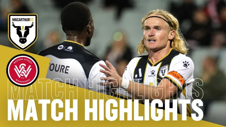 Macarthur FC vs Western Sydney: Laga Panas Penuh Drama, dari Aksi Heroik hingga Protes Bisu Suporter