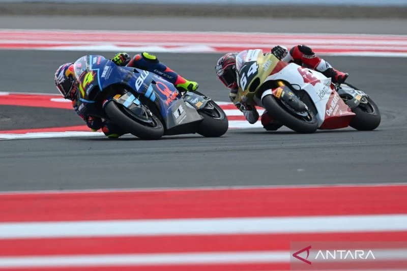 Mario Aji Start P12 di Moto2 Australia, Modal Berharga Meski Sempat Terjatuh di Phillip Island