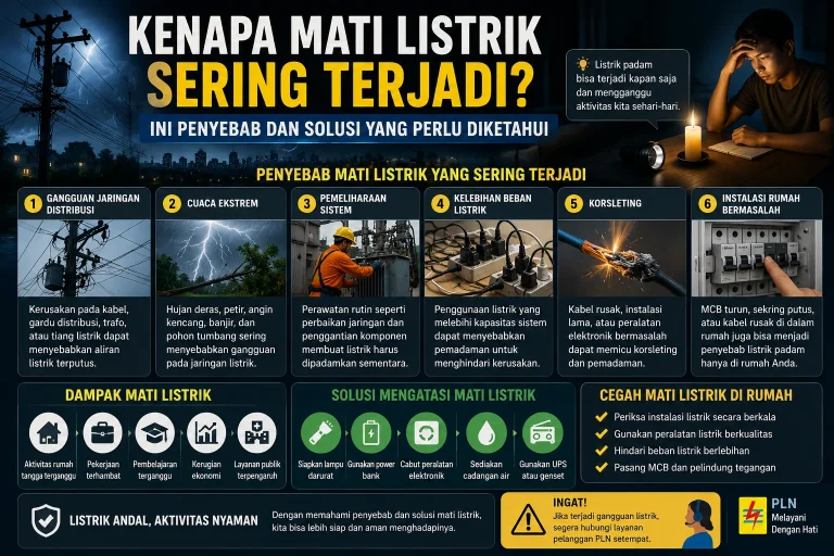 Mati Listrik Mengintai: Dari Kabel Aki Truk hingga Krisis Energi AS, Ini Deretan Pemicunya