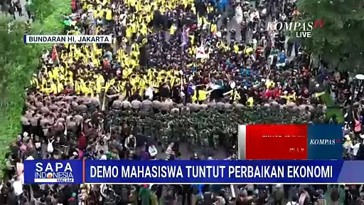 Pemerintah di Pusat Sorotan: Dari Diskon Tiket Nataru hingga Gelombang Demo Mahasiswa di Bundaran HI