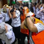 Pemprov DKI Gelar Simulasi Gempa di Sekolah dan Kantor, 112 Sekolah dan 10 Kantor Terlibat