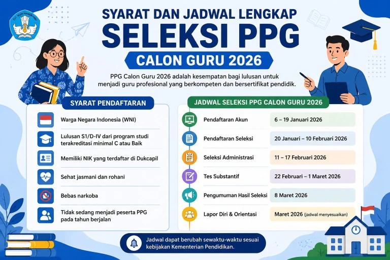 Pendaftaran PPG Daljab Guru Madrasah 2026 Resmi Dibuka, Ini Syarat dan Jadwalnya