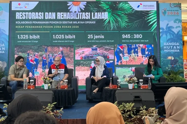 PHR Perkuat Pelestarian Hutan dan Satwa, Tanam 1.325 Pohon di Wilayah Operasi Rokan