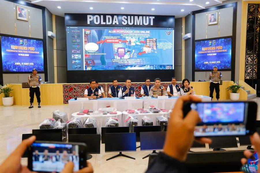 Polda Sumut Turun Tangan: Dari Operasi Pajak Tanpa Tilang hingga Bongkar Jaringan Judi Online Kamboja
