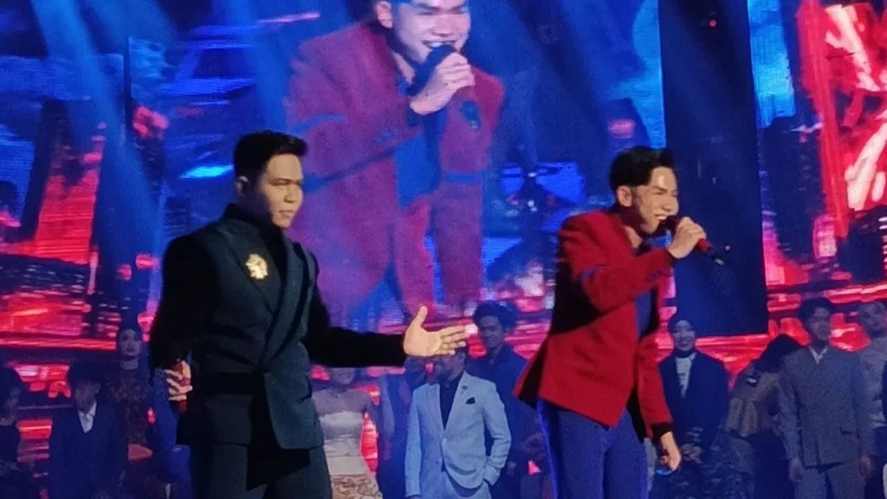 Potret Battle Razky dan Danil DA8 Bawakan Lagu Rhoma Irama Sukses Raih 4 SO dari Juri