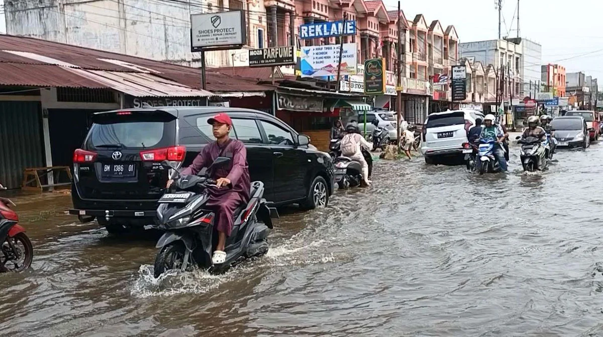 Ratusan Titik Banjir Jadi PR Pekanbaru, DPRD Desak Pemko Lanjutkan Pembenahan Drainase