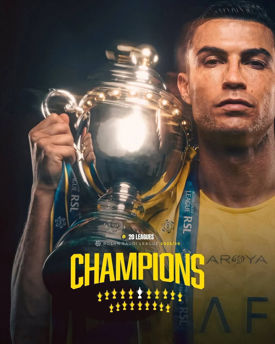 Ronaldo Nyaris Sejarah, Alnasr Pecahkan Rekor Dunia 90 Tahun