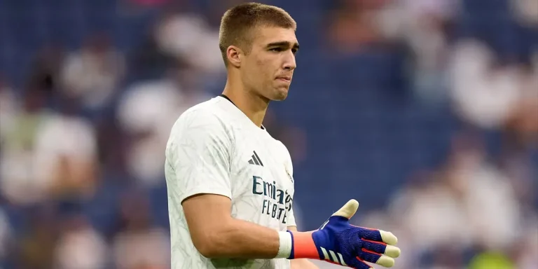 Tanpa Courtois, Andriy Lunin Jadi Penentu Nasib Real Madrid di El Clasico