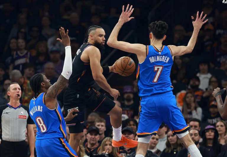 Thunder vs Suns: Tanpa Tiga Starter, Oklahoma City Tetap Sempurna Usai Tumbangkan Phoenix